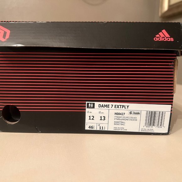 NEW -adidas Shaquille O’Neal x Dame 7 EXTPLY 'Damenosis' Basketball Shoes H00427 - Picture 6 of 6